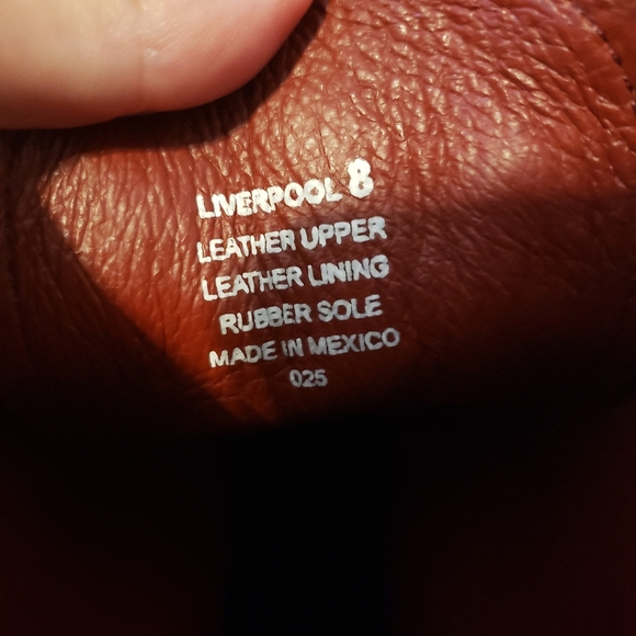 FreeBird liverpool leather ankle boot distressed black zip up 8 - Picture 4 of 9